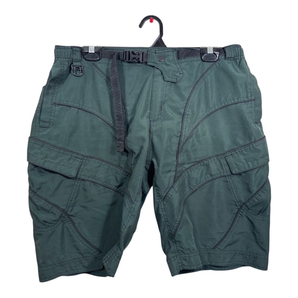 Bo Athletics Cargo Shorts Mens Size Large Green Hiking Walking Golf Tactical